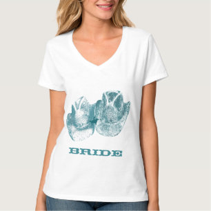 T-shirt Bluestone Turquoise Western Horse Ranch Farm Maria