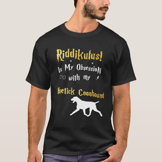 T-shirt Bluetick Coonhound   Riddikulus Bluetick Coonhound (Devant)