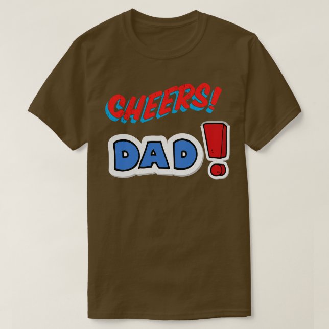 T-shirt bluey papa 1 (Design devant)
