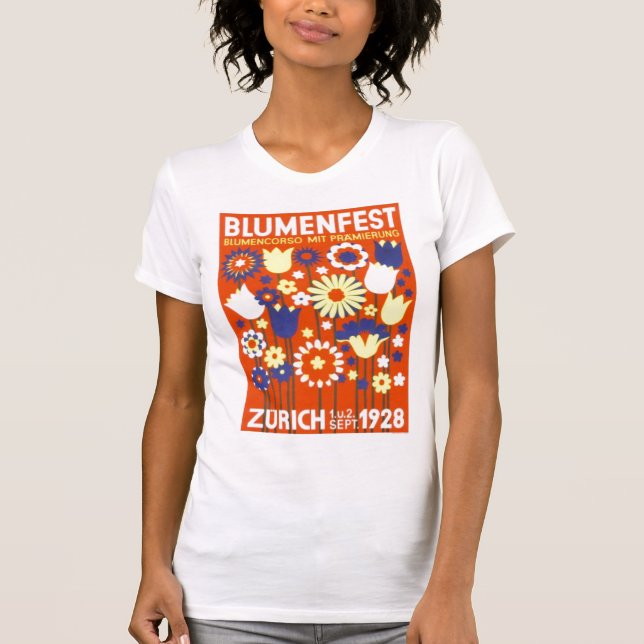T-shirt Blumenfest (Devant)