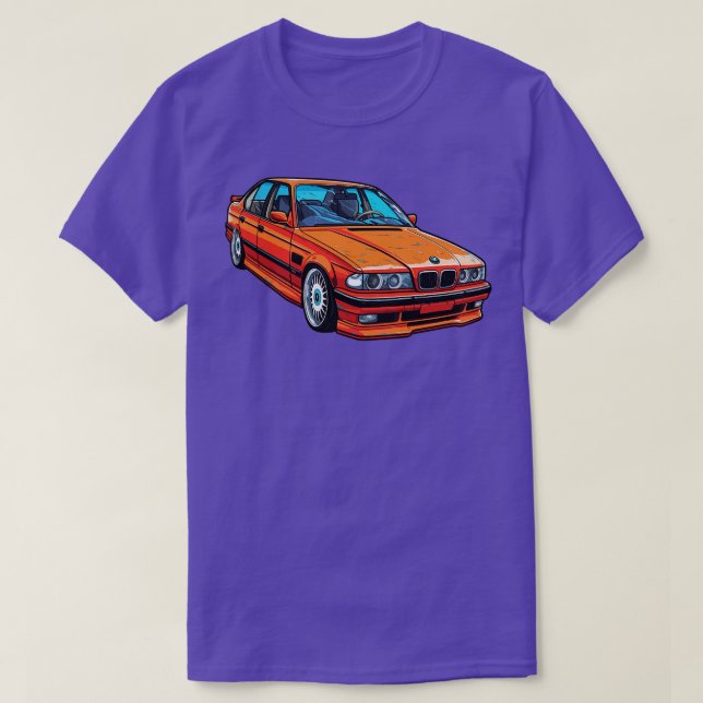 T-shirt Bmw abaissé e38 (Design devant)
