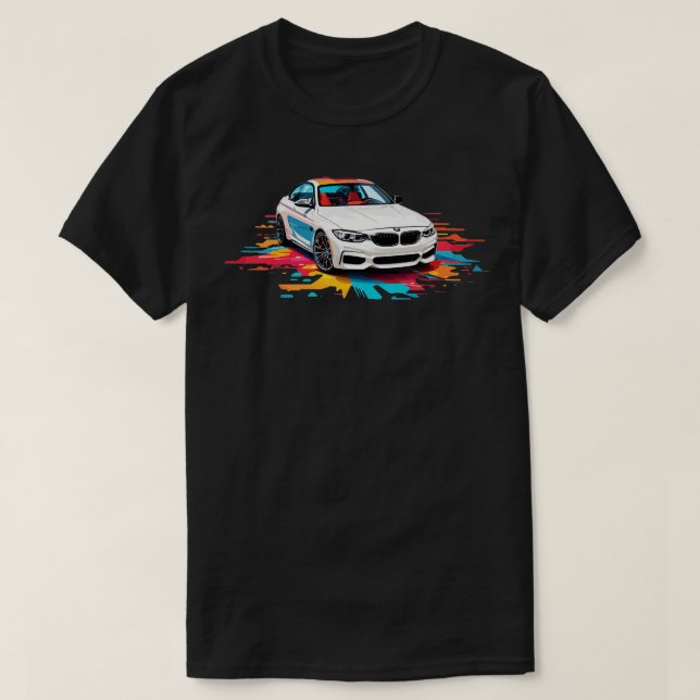 T-shirt BMW blanc (Design devant)