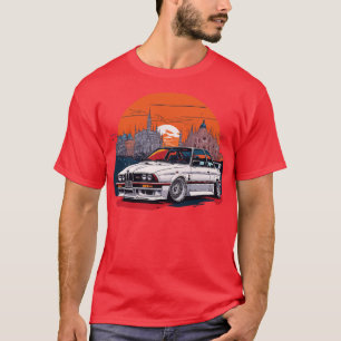 T-shirt BMW E30 M3 rétro