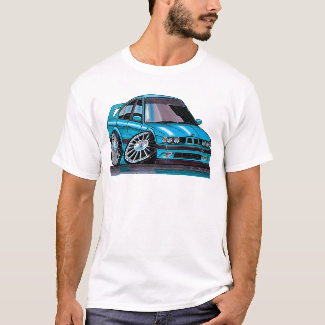 T-shirt BMW M5 série 5 design en caricature superbe (Devant)
