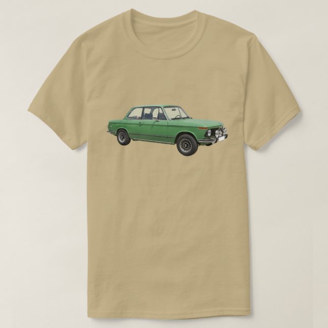 T-shirt BMW vert Vintage (Design devant)