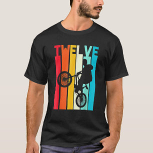 T-shirt BMX 12 ans Anniversaire Fête Garçons Dirt Vélo 1