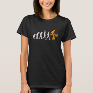 T-shirt BMX Evolution for BMX Riders BMX Biker Fans