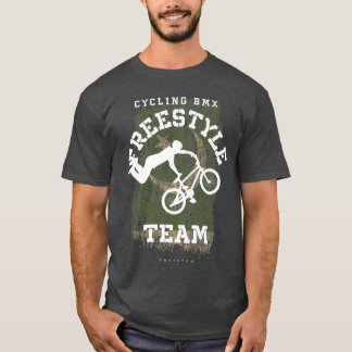 T-shirt BMX Freestyle Vélo Pakistan Drapeau Vélo BM