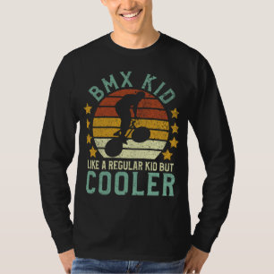 T-shirt BMX Kid Funny BMX Trick Freestyle Vélo Rider Cadea