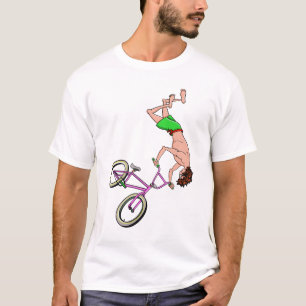 T-shirt BMX mode libre tourner face avant