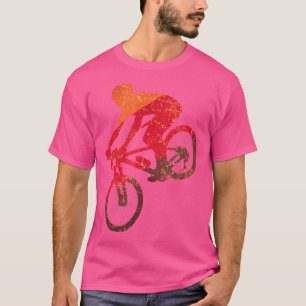 T-shirt Bmx Mtb Stunts Vélo Randonnée Vélo Randonnée Funny