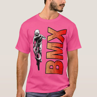 T-shirt Bmx Mtb Stunts Vélo Vélo Motocross