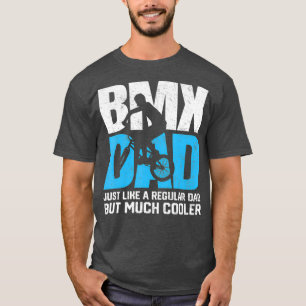 T-shirt BMX Papa Père Motocross Vélo Course Vélo