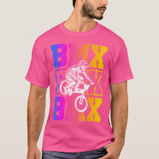 T-shirt Bmx Stunts Vélo Extreme Sports Cycliste Bm