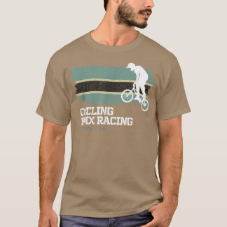 T-shirt BMX Vélo Botswana Drapeau Vélo Course BMX