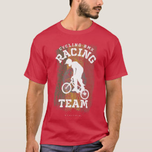 T-shirt BMX Vélo Ethiopie Drapeau Vélo Course BMX