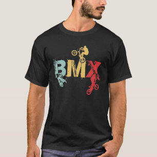 T-shirt BMX Ventilateurs Vélos Vintages Cadeaux Garçons Vé