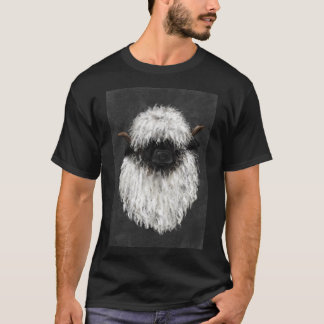 T-shirt Bo Sheep. Valais Blacknose Sheep.  Sticker Essenti
