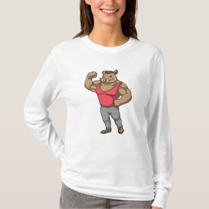 T-shirt Boar Bodybuilder Muscles Bodybuilding