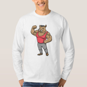 T-shirt Boar Bodybuilder Muscles Bodybuilding