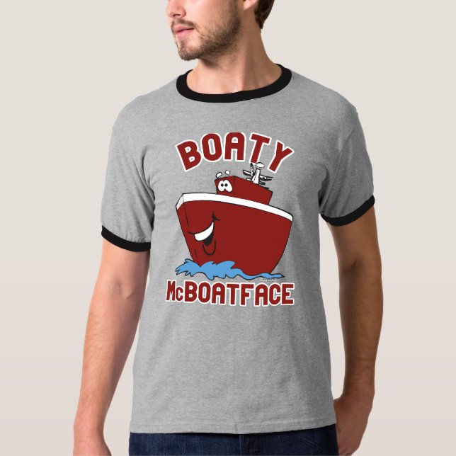 T-shirt Boaty McBoatface (Devant)