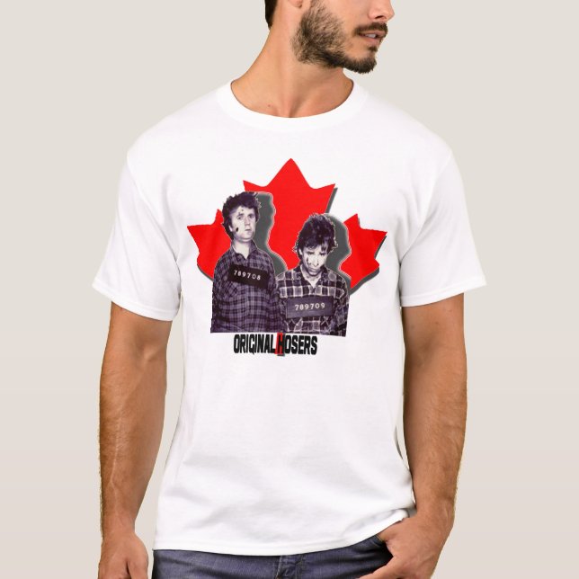 T-shirt Bob et Doug McKenzie - La comédie originale de Hos (Devant)