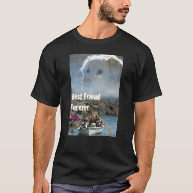 T-shirt Bob le chien - meilleur ami pour toujours (Devant)