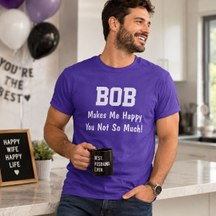 T-shirt Bob Me Rend Heureux