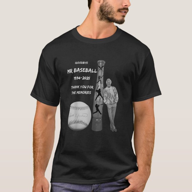 T-shirt Bob Uecker - M. Baseball Légende Premier Rang (Devant)