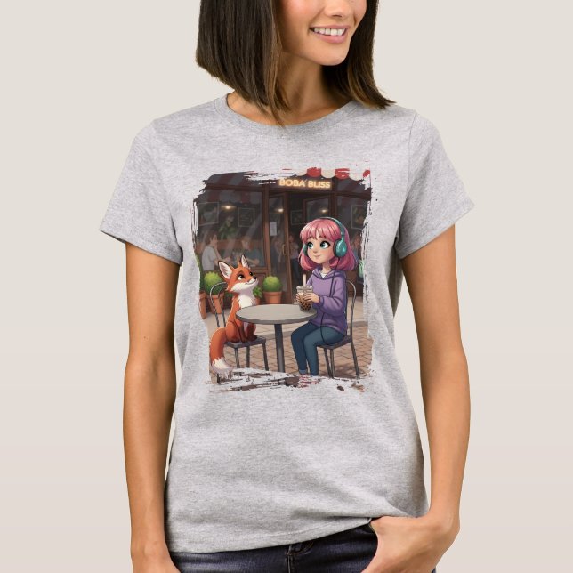 T-shirt Boba Bliss and Chaos (Devant)
