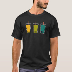 T-shirt Boba Bubble Lait Thé Boba Tapioca Perles