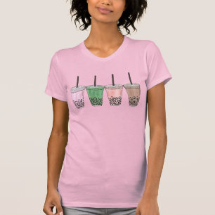 T-shirt Boba Bubble Tapioca Pearl Lait Thé Boisson de lait