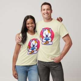 T-shirt Boba Cat