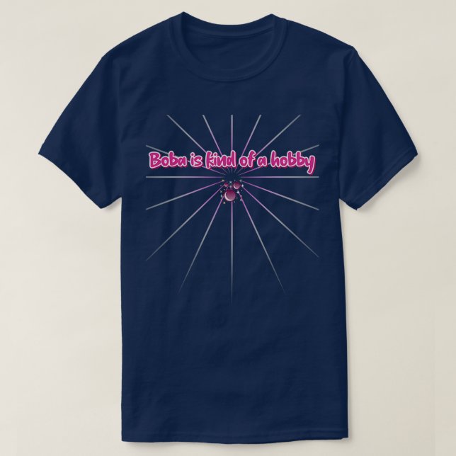 T-shirt Boba est un hobby (Design devant)