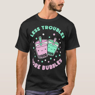 T-shirt Boba Milk Tea Buble Tea Cadeau Pour Buble Tea Love