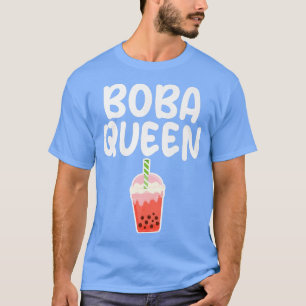T-shirt Boba Queen Cute Graphisme Impression pour bubble T