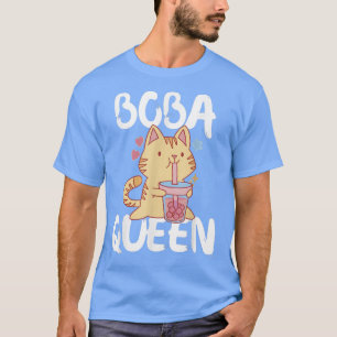 T-shirt Boba Queen Panda Lover Boire Bubble Milk Tea Ka