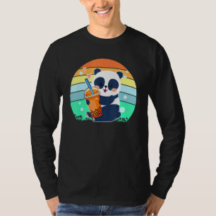 T-shirt Boba Tapioca Perles Bubble Lait Thé Boire Panda R