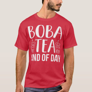 T-shirt Boba Tea Type De Boule De Jour Kawaii Tea Ramen Gr