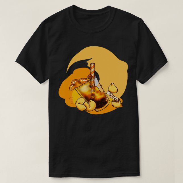 T-shirt Boba Time Blue (Design devant)