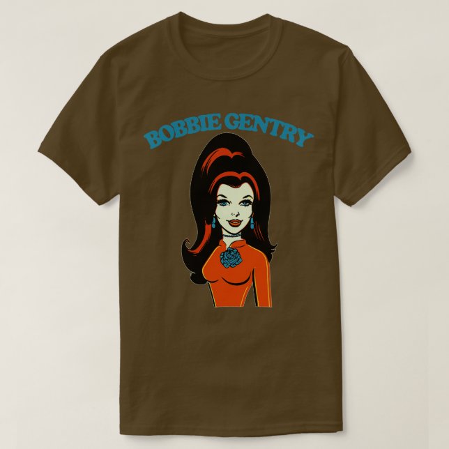 T-shirt Bobbie Gentry Style Rétro (Design devant)