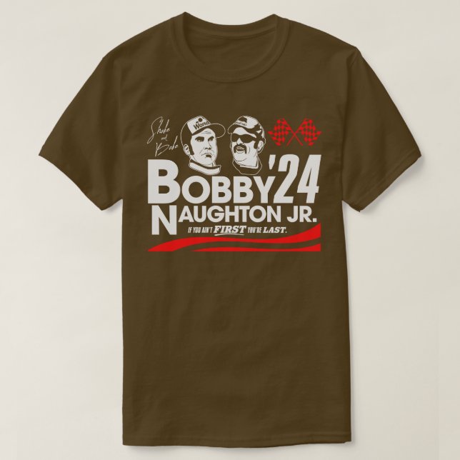 T-shirt Bobby et Naughton Jr pour 2024 (Design devant)