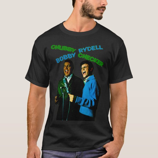 T-shirt Bobby Rydell And Chubby Checker Essential  (Devant)