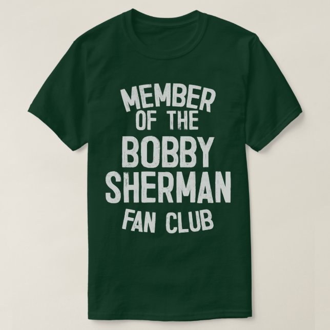 T-shirt Bobby Sherman Fan Club (Design devant)