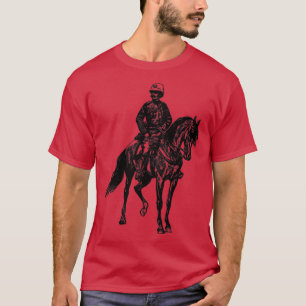 T-shirt Bobby sur un policier à cheval à cheval