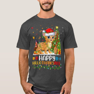 T-shirt Bobcat Animal Lover Funny Happy Bobcat