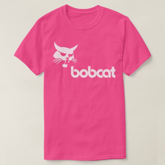 T-shirt Bobcat Le Chat Le Plus Fort (Design devant)