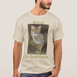 T-shirt Bobcat Spirit Animal