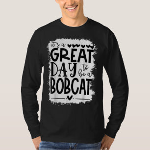 T-shirt Bobcats École Ventilateur Sport Équipe Esprit Masc