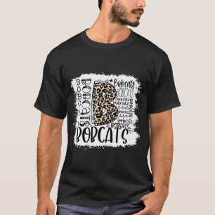 T-shirt Bobcats School Sports Ventilateur Team Spirit Masc
